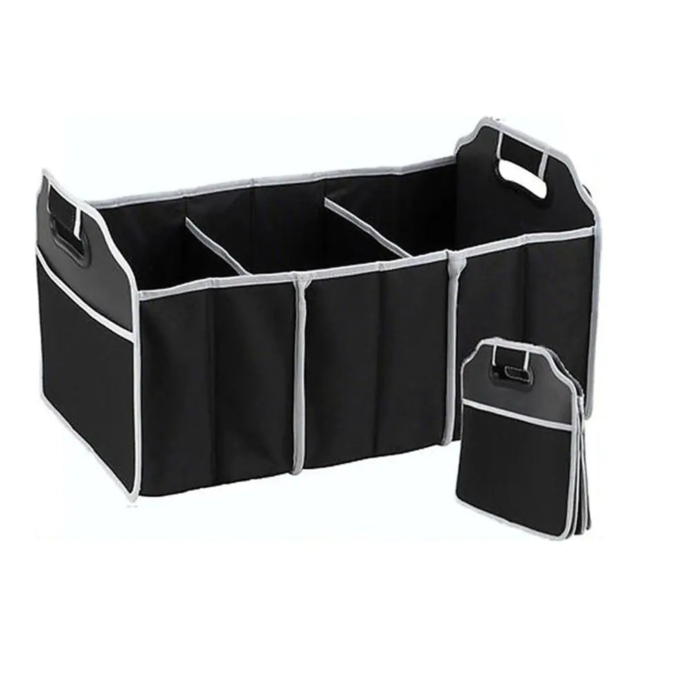 Foldable Non-Woven Car Storage Box & Trash Bin