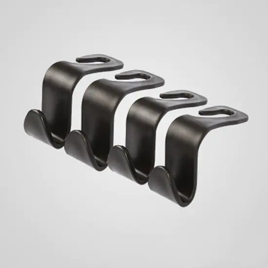 Hidden Multi-Functional Car Seat Back Hooks