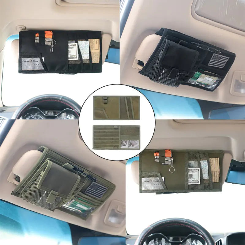 Tactical Car Visor Storage Bag