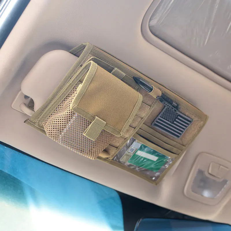 Tactical Car Visor Storage Bag