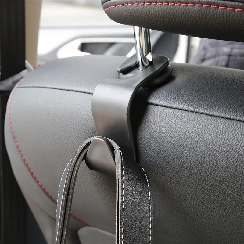 Hidden Multi-Functional Car Seat Back Hooks