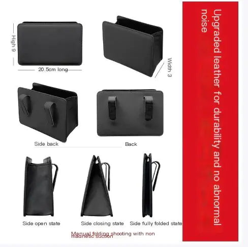 Foldable Car Door Storage Bag & Trash Bin