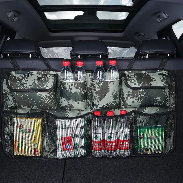 Adjustable Car Trunk & Backseat Storage Organizer