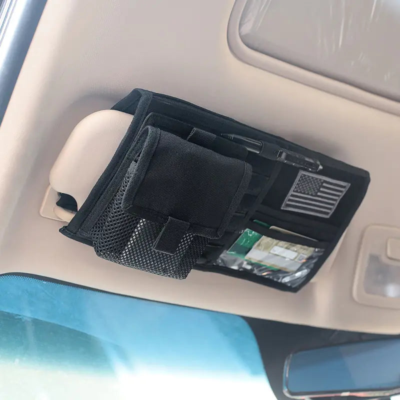 Tactical Car Visor Storage Bag