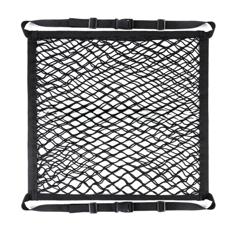 Car Trunk Double-Layer Net Organizer