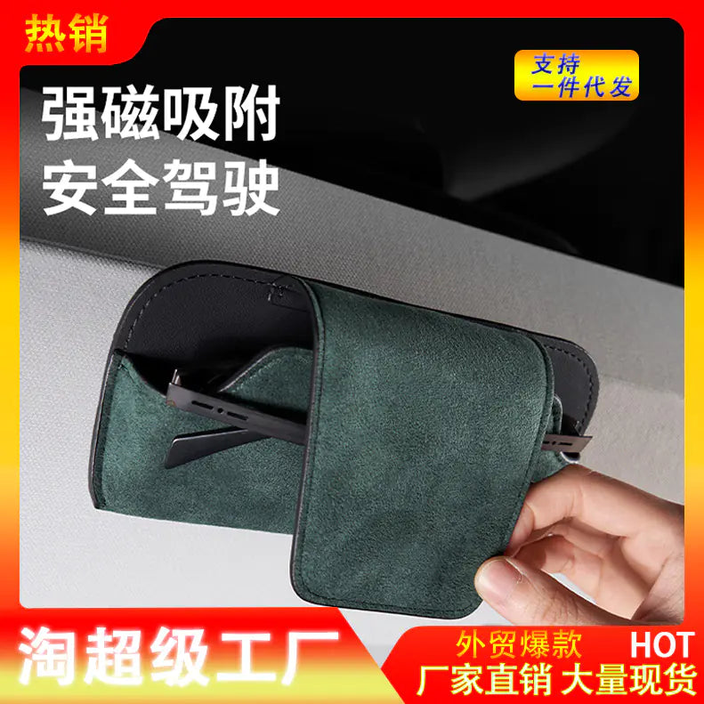 Car Sun Visor Sunglasses Holder Clip for All Vehicles