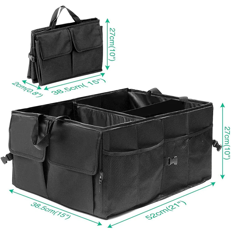 40L Foldable Car Trunk Cargo Organizer (For Cars/Trucks/SUVs)