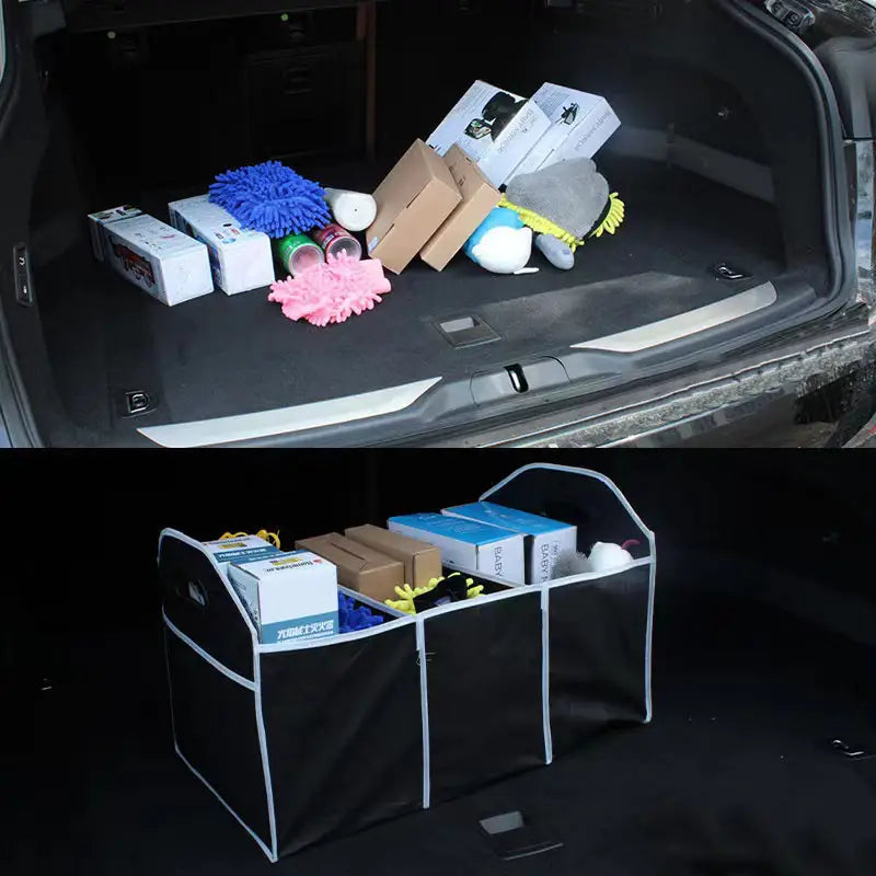 Car Trunk Storage Box Organizer