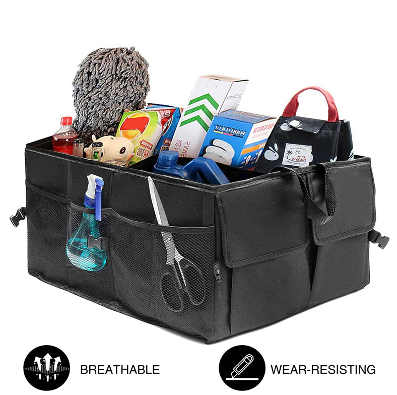 40L Foldable Car Trunk Cargo Organizer (For Cars/Trucks/SUVs)